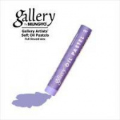 Пастель масляная мягкая круглая 10х70мм профессиональная Mungyo № 264 Светлый лазурный фиолетовый