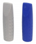 Ластик-колпачок Faber-Castell GRIP 2001, серый/синий и серый/красный