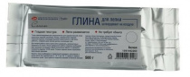 Глина для лепки самозатвердевающая "Сонет", 500г, белая