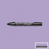 Маркер Brushmarker двухсторонний на спирт.основе цв.V327 Сиреневый Winsor&Newton