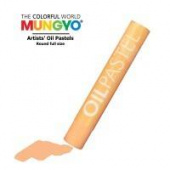 Пастель масляная круглая 10х70мм профессиональная Mungyo № 506 лососево-розовый