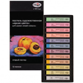 Набор сухой худож. пастели ср. мягкости Гамма "Старый мастер. Яркие цвета", 12 цветов, карт. уп Набор сухой худож. пастели ср. мягкости Гамма "Старый мастер. Яркие цвета", 12 цветов, карт. уп