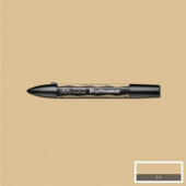Маркер Brushmarker двухсторонний на спирт.основе цв.O928 Коричневый песочный Winsor&Newton