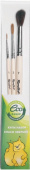 Набор кистей белка имитация ЭКО №53 европодвес. "Roubloff"