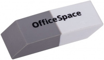 Ластик OfficeSpace, скошенный, комбинированный, термопластичная резина, 41*14*8мм