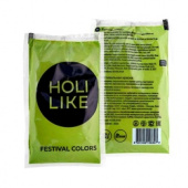Краска фестивальная "ХОЛИ" для ярких фотосессий на натур.основе 100г. "HOLI LIKE" Салат