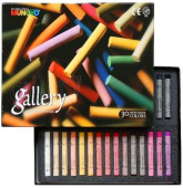 Набор пастели сухой мягкой круглой 30цв 10х70мм проф-ная MUNGYO Extra fine soft Pastel карт.коробка