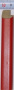 Багет пластиковый (1м.)(L 2.9) 100-06 красный "Израиль"