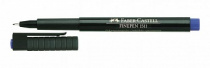 Ручка капиллярная Faber-Castell FINEPEN 1511, толщ. письма 0,4мм, синяя