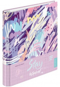 Тетрадь на кольцах А5, 120л., 60-65 г/м2, ArtSpace "Стиль. Stay inspired", глянцевая ламинация