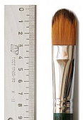 Кисть синтетика овальная (под колонок) руч.длин. №24 Кисть синтетика овальная (под колонок) руч.длин. №24