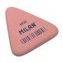 Ластик Milan 4836, треугольный, каучуковый , цвета в ассортименте, 50*44*7мм