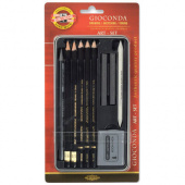 Набор графических материалов для художника "Gioconda" профессиональный, блистер 10 предм. Koh-i-Noor