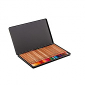 Набор профессиональных цветных карандашей "Мастер-Класс", 36 цветов, в металлической упаковке Набор профессиональных цветных карандашей "Мастер-Класс", 36 цветов, в металлической упаковке