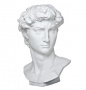 Гипсовая фигура бюст Давида, 43 см