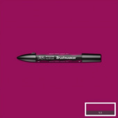 Маркер Brushmarker двухсторонний на спирт.основе цв.M544 Бордовый темный Winsor&Newton