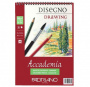 Блокнот для эскизов Accademia, на спирали, 29,7x42 см, 30 листов, 200 г/м2 А3