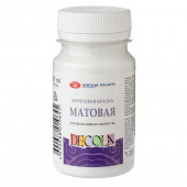 Акрил матовый Декола банка 100 мл Белая