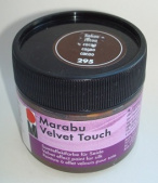 Краска по шелку Velet Touch бархатные ручки Marabu 100мл. Какао