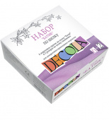 Набор акрил шелк батик Декола 6х50мл резерв 2х18мл