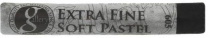 Пастель сухая мягкая круглая 10х70мм проф-ная MUNGYO Extra fine soft №605 черный