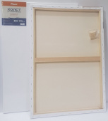 Холст грунтованный на подрамнике, 100% хлопок, 380 г/м2, 50х70 см.