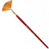 Кисть синтетика веерная, ручка короткая ORO ROSSO N 6