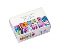 Набор акрил ткань DECOLA (6х20мл)