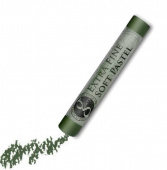 Пастель сухая мягкая круглая 10х70мм проф-ная MUNGYO Extra fine soft №543 глубокий хромовый зеленый1