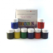 Набор акрил шелк батик Декола (9х50мл)