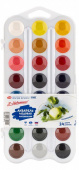 Набор акварели "Я - Художник!" 24 цв, пластик белый