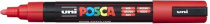 Маркер на водной основе UNI POSCA PC-1М, 0,7мм овальный, №15 Красный