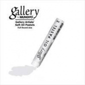 Пастель масляная мягкая круглая 10х70мм профессиональная Mungyo № 249 Себряный серый Пастель масляная мягкая круглая 10х70мм профессиональная Mungyo № 249 Себряный серый