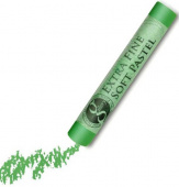 Пастель сухая мягкая круглая 10х70мм проф-ная MUNGYO Extra fine soft №525 фталевый зеленый1