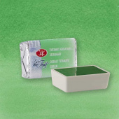 Акварель в кювете "Белые Ночи" 2,5мл. Титанат кобальта зелёный