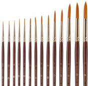 Кисть синтетика круглая, ручка короткая №6 "Decola" ширина 3,2мм Кисть синтетика круглая, ручка короткая №6 "Decola" ширина 3,2мм