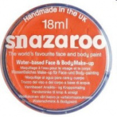 Краска для лица и тела 18мл. оранжевый "Snazaroo"
