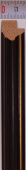 Багет деревянный (1м.) APR CM 1017 BLG матовый чёрный "Малайзия"
