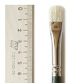 Кисть щетина овальная ручка длин. №7