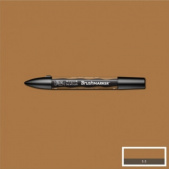 Маркер Brushmarker двухсторонний на спирт.основе цв.O535 Коричневый какао Winsor&Newton