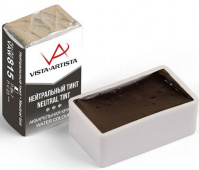 Акварель в кювете художественная 2.5 мл "VISTA-ARTISTA" VAW 815 нейтральный тинт