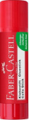 Клей-карандаш Faber-Castell 20г., белый, ПВП