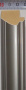 Багет деревянный (1м.) APR GG 3037 SV Серебро "Малайзия"