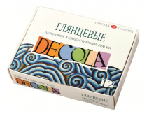 Набор акрила "Глянцевая" DECOLA (12х20мл)