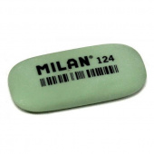 Ластик MILAN 124, овальный, малый, 55*25*7мм