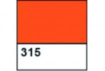 Краска акриловая, витражная "DECOLA" банка 20 мл. Оранжевая