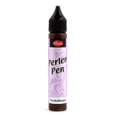 Краска для создания жемчужин "Perlen-Pen",Коричневый, 25мл. "Viva Decor"