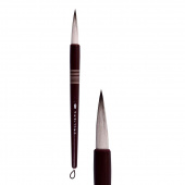 Кисть для каллиграфии из козы, пони, ворс сред мягк, диам - 15 мм , CALLIGRA 225-1, ручка деревянная
