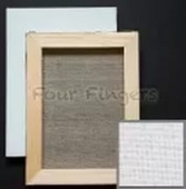 Холст грунтованный 100 х 100 Мелкозернистый, подрамник модульный,сосна несращенная 20х50мм 4 Пальца