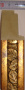 Багет пластиковый (1м. L-2,9) К. B 009-GOLD Золото L 2.9м "Ю.Корея"